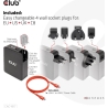 Club3D MOBILE TRAVEL CHARGER USB-C/140W GAN CAC-1917 CLUB3D