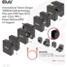 Club3D MOBILE TRAVEL CHARGER USB-C/140W GAN CAC-1917 CLUB3D