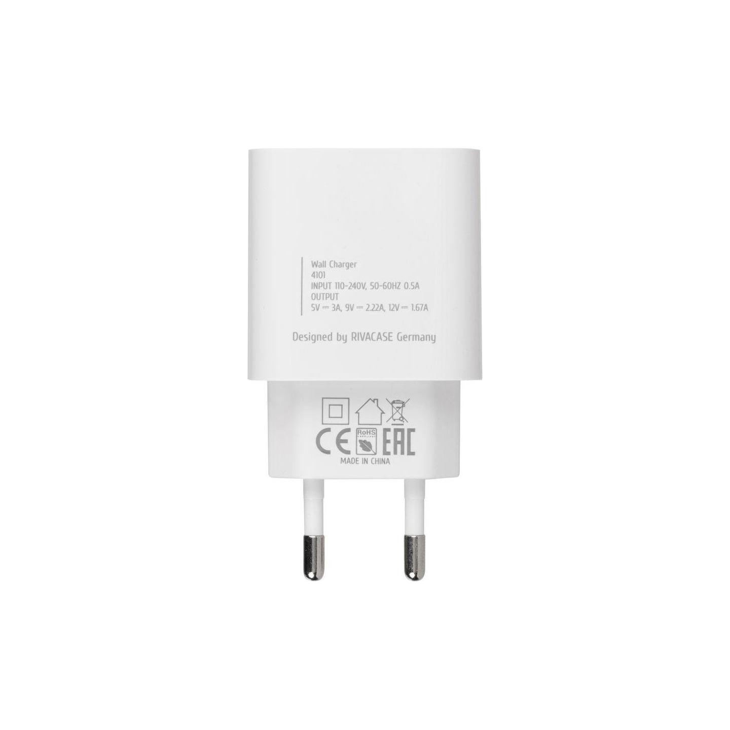 Rivacase MOBILE CHARGER WALL/WHITE PS4101 W00 RIVACASE