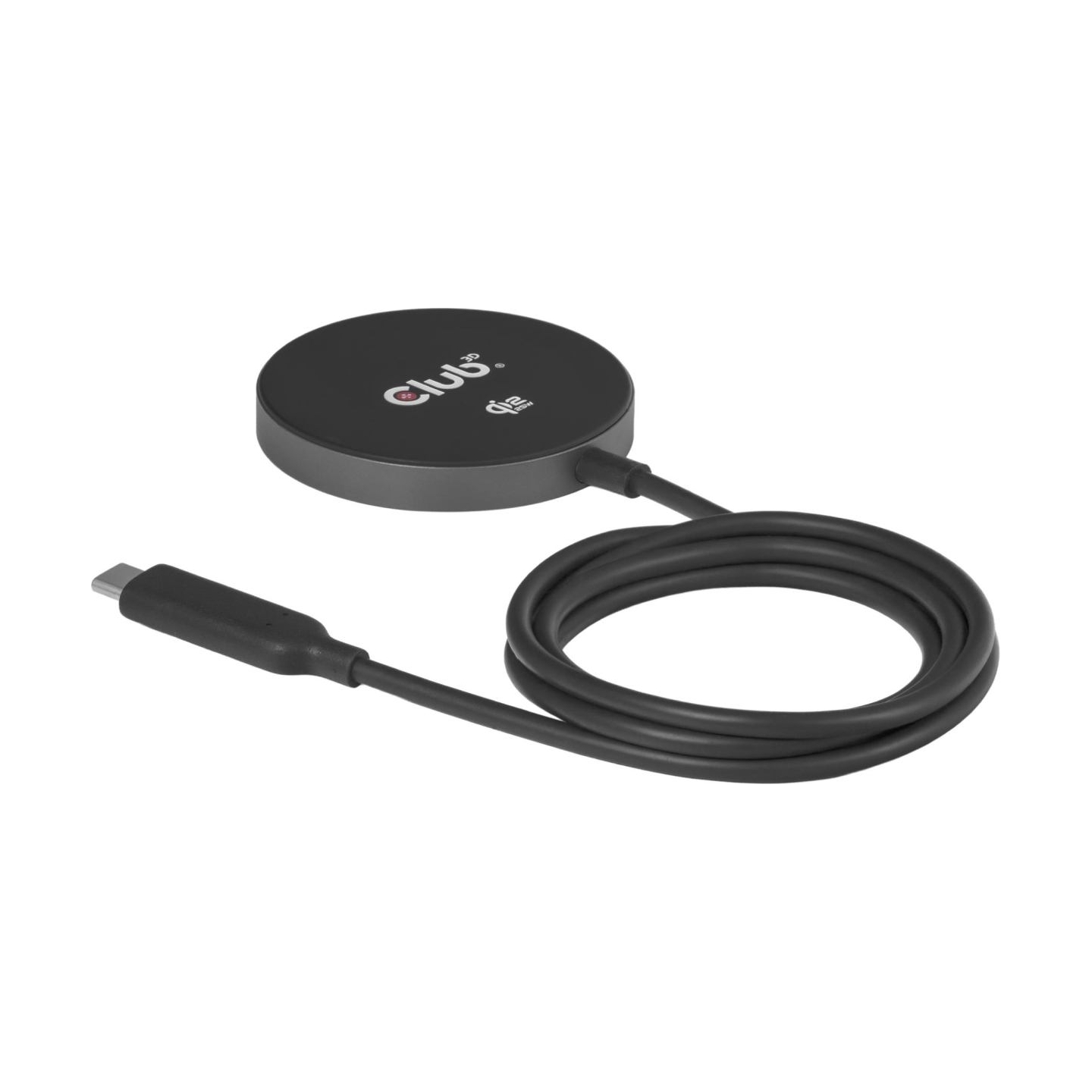 Club3D MOBILE CHARGER QI2 MAGSAFE/25W BLACK CAC-3027 CLUB3D