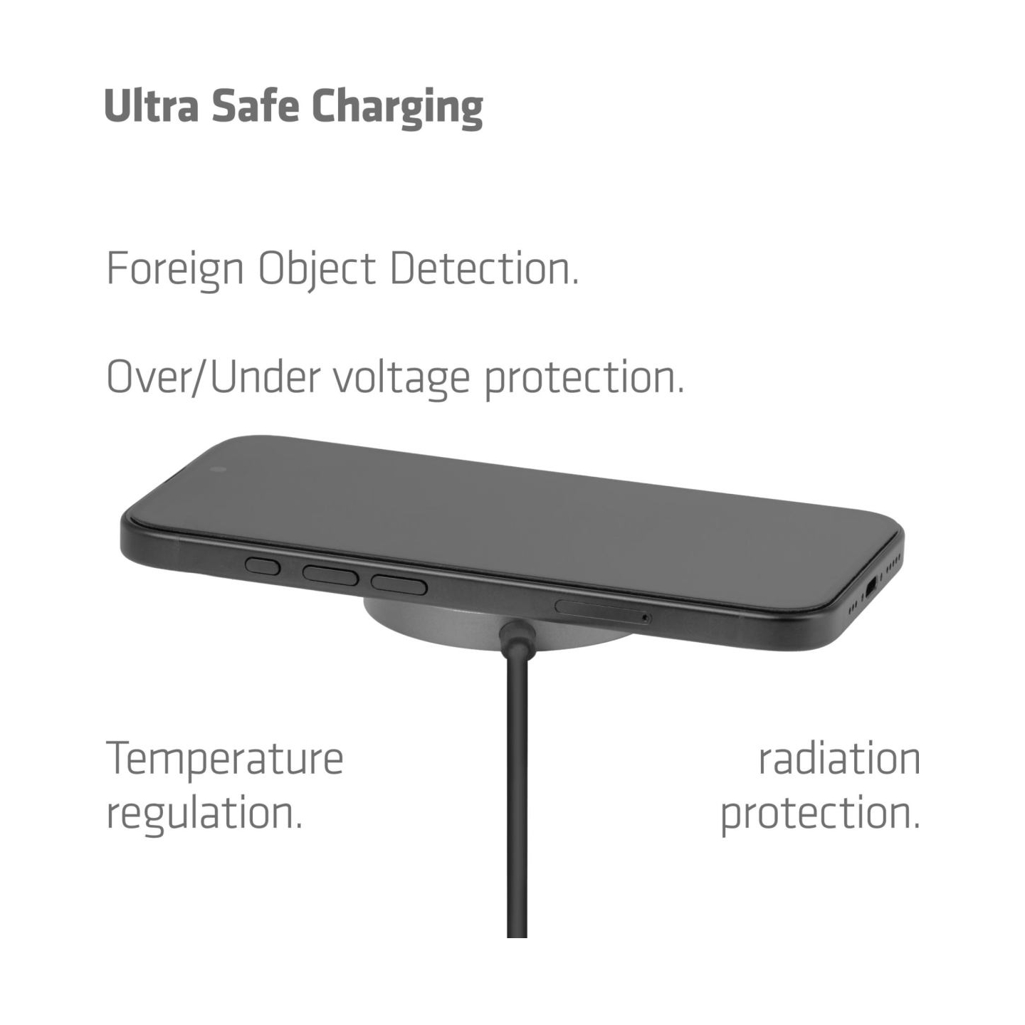 Club3D MOBILE CHARGER QI2 MAGSAFE/25W BLACK CAC-3027 CLUB3D