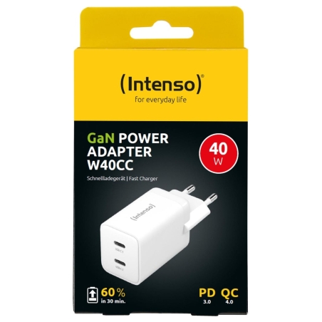 Intenso POWER ADAPTER 2XUSB-C GAN/7804012 INTENSO