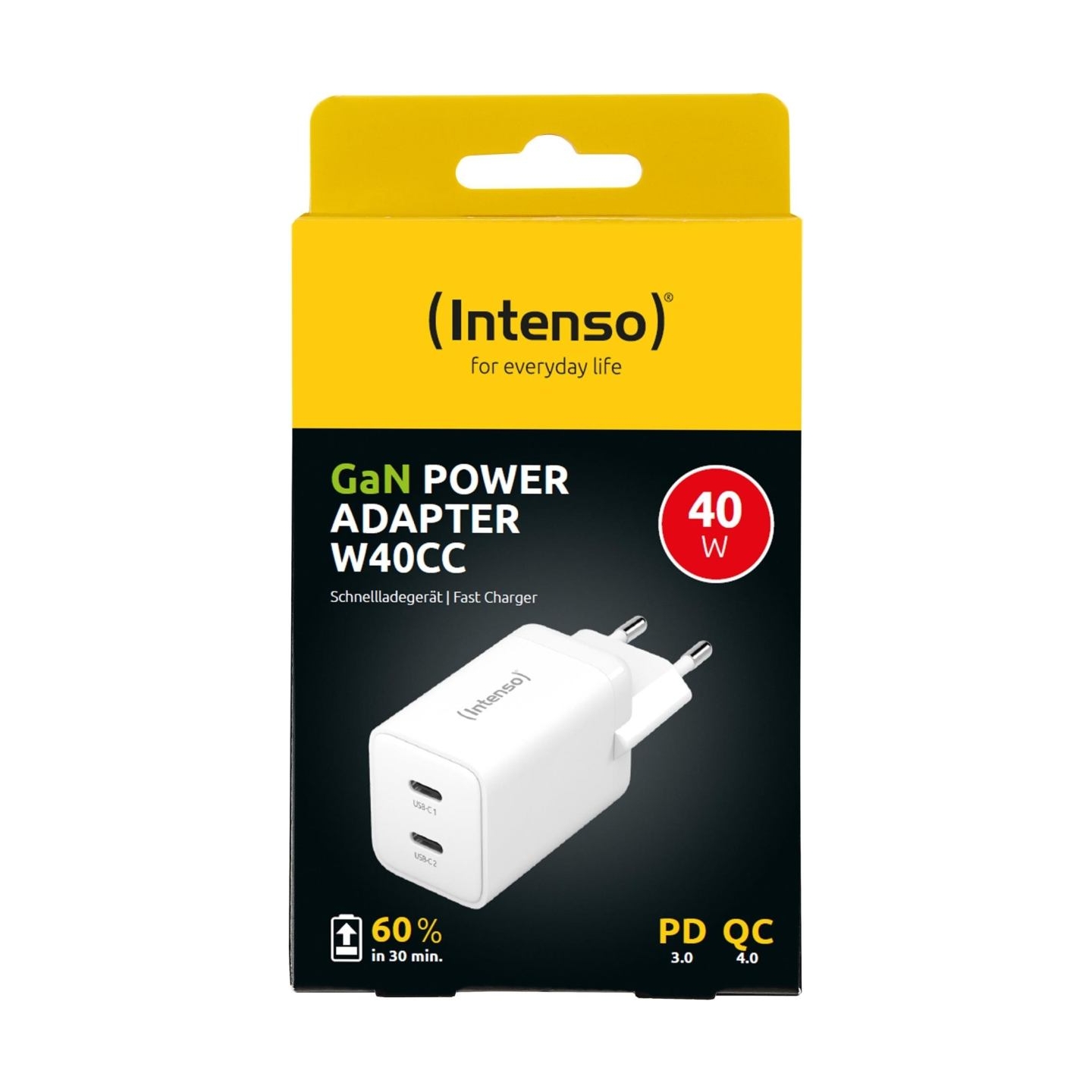 Intenso POWER ADAPTER 2XUSB-C GAN/7804012 INTENSO