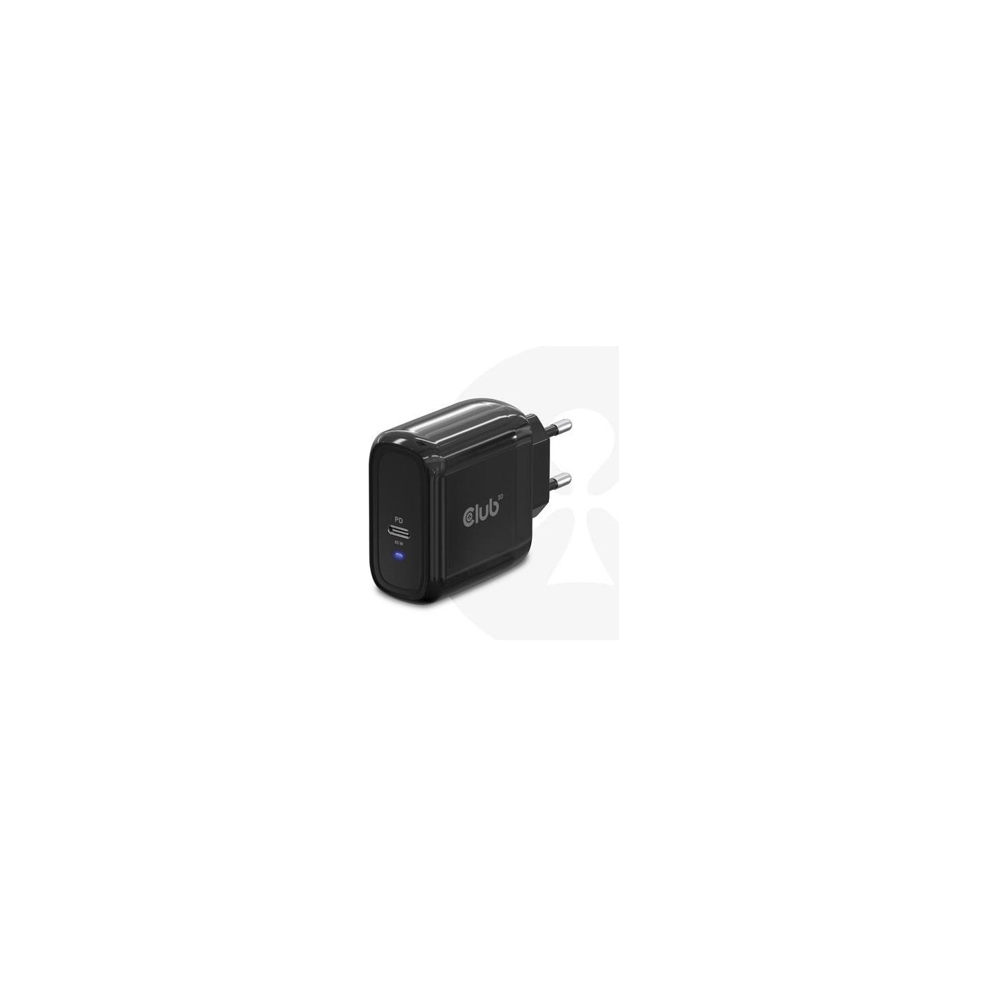 Club3D MOBILE TRAVEL CHARGER USB-C/PPS 65W CAC-1905EU CLUB3D