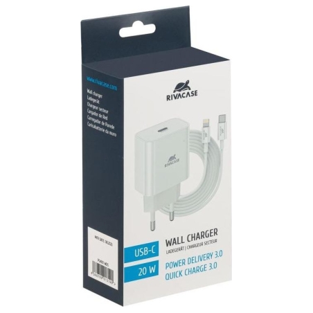 Rivacase MOBILE CHARGER WALL/WHITE PS4101 WD5 RIVACASE