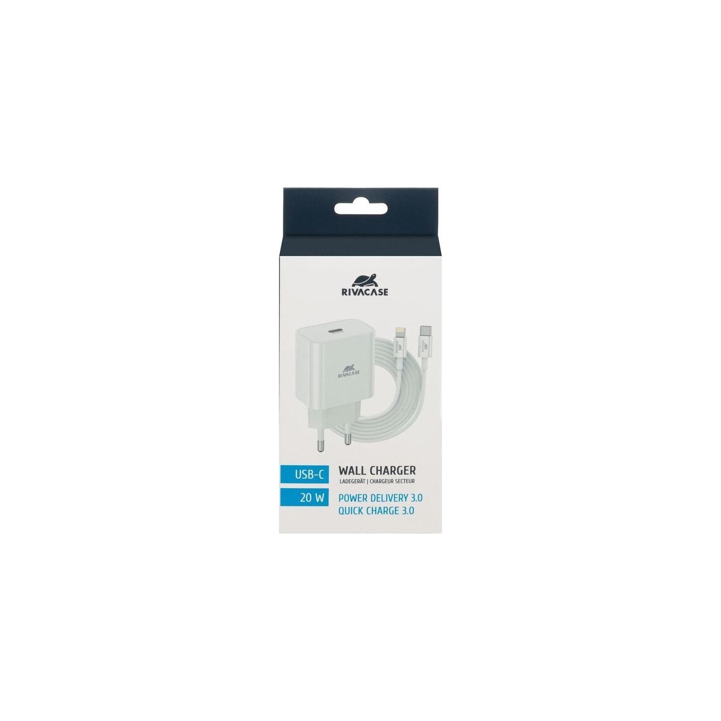 Rivacase MOBILE CHARGER WALL/WHITE PS4101 WD5 RIVACASE