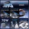 Vention MOBILE CHARGER WALL 3PORT/70W FEXH0-EU VENTION