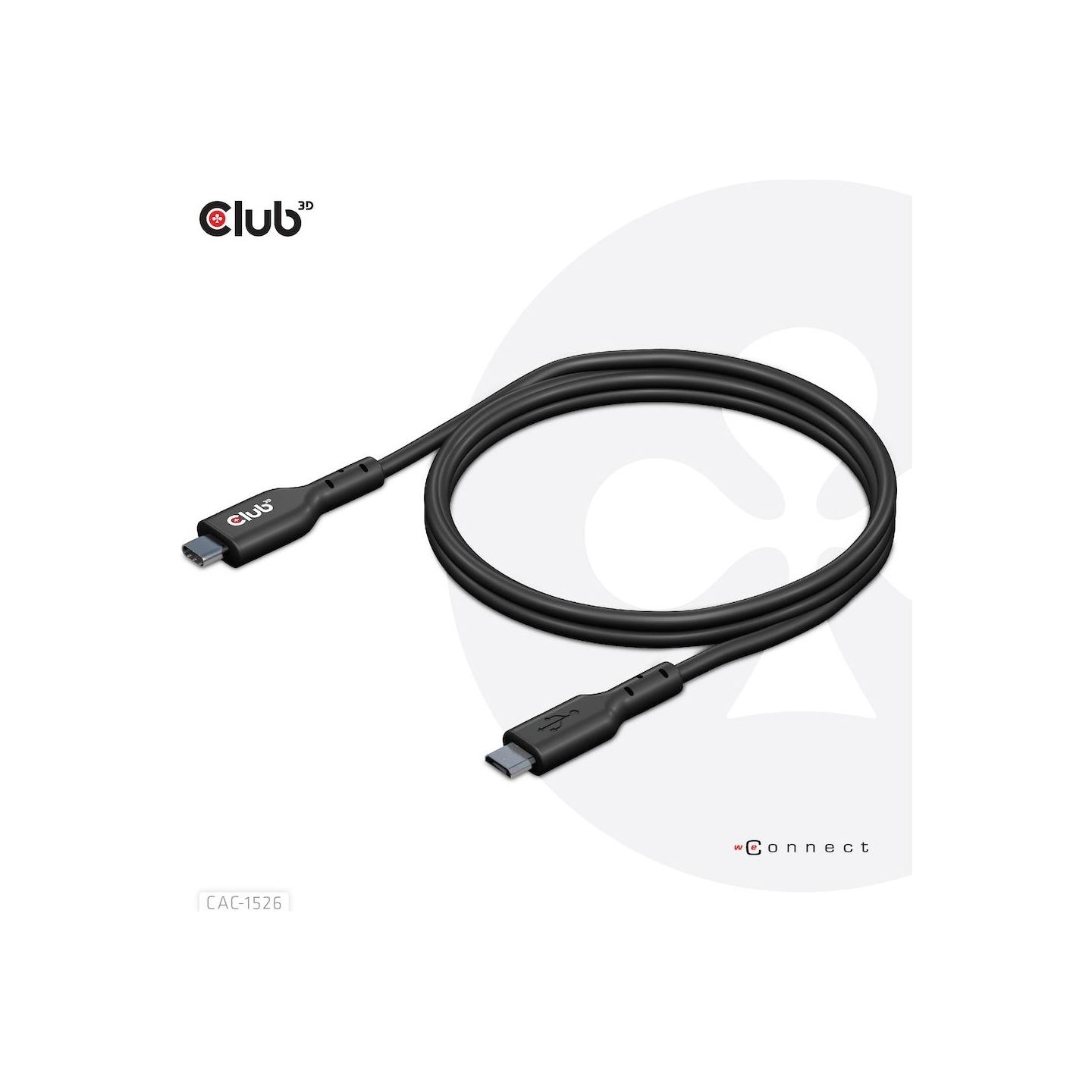 Club3D CABLE USB TO MICRO USB 1M/M/M CAC-1526 CLUB3D