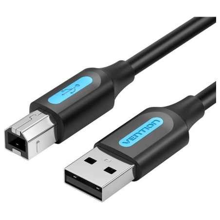 Vention CABLE USB2.0 MALE TO MALE/1.5M BLACK COQBG VENTION
