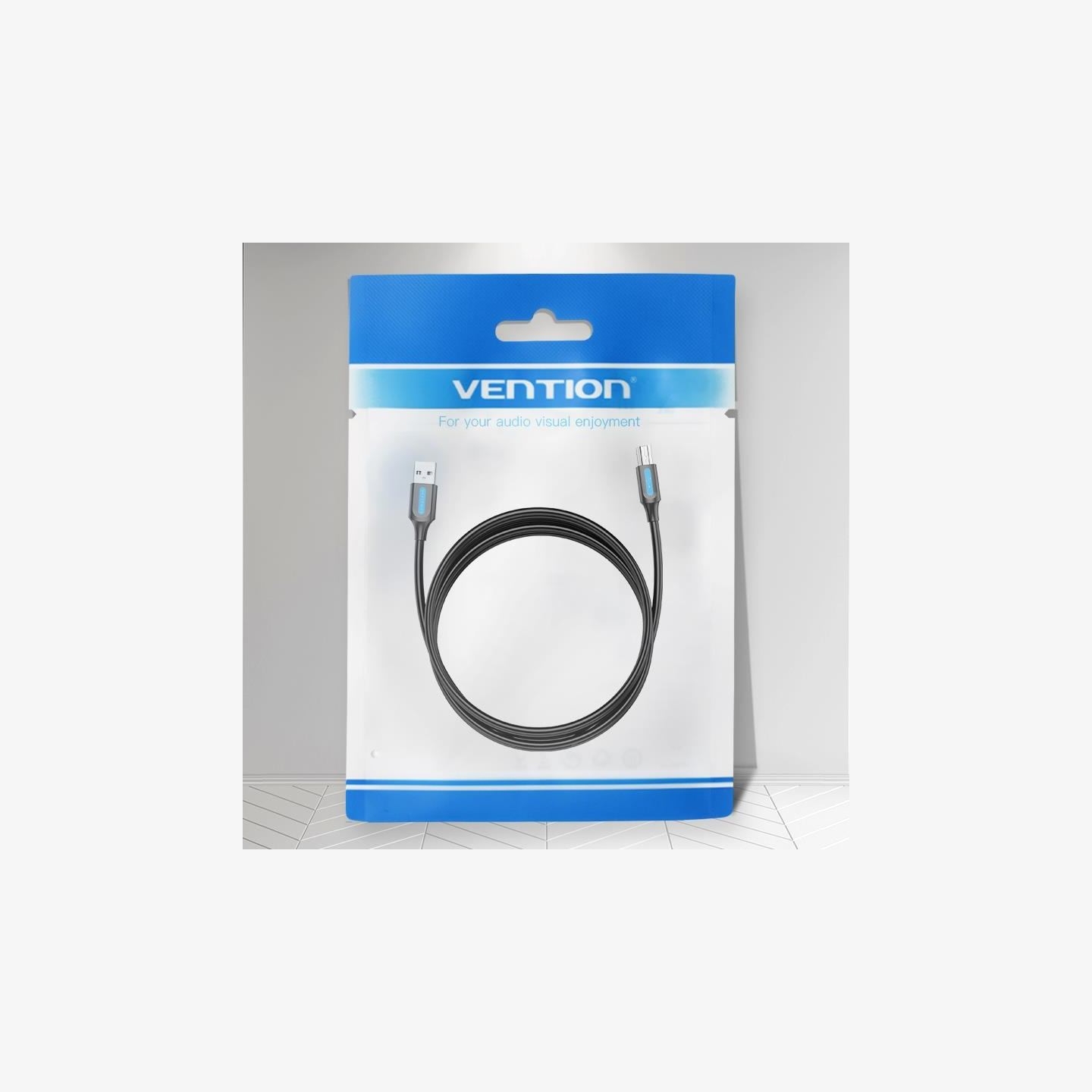 Vention CABLE USB2.0 MALE TO MALE/1.5M BLACK COQBG VENTION