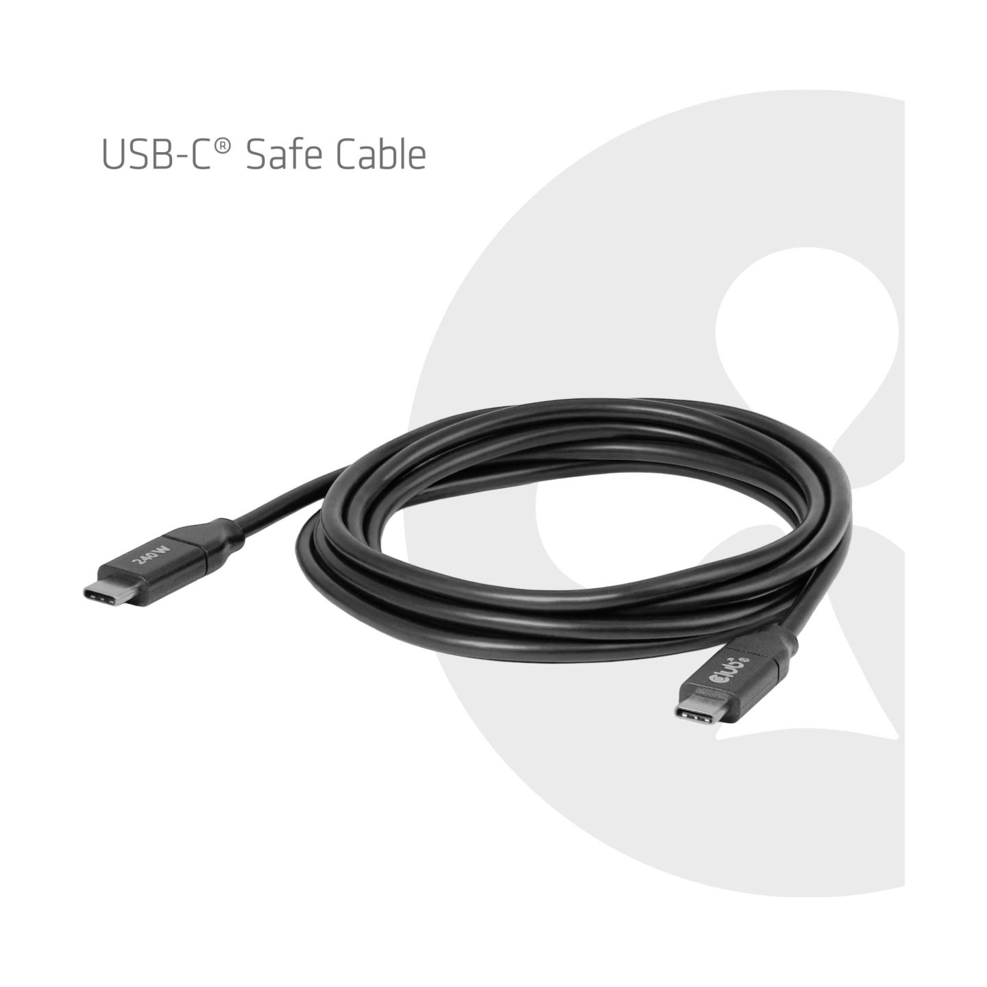 Club3D CABLE USB-C 2M/CAC-2506 CLUB3D