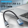 Vention CABLE USB3.0C MALE TO A FEMALE/0.15M GRAY CCXHB VENTION