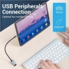 Vention CABLE USB3.0C MALE TO A FEMALE/0.15M GRAY CCXHB VENTION