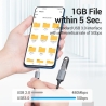 Vention CABLE USB3.0C MALE TO A FEMALE/0.15M GRAY CCXHB VENTION