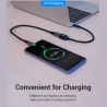Vention CABLE USB2.0C MALE TO A FEMALE/0.15M BLACK CCSBB VENTION