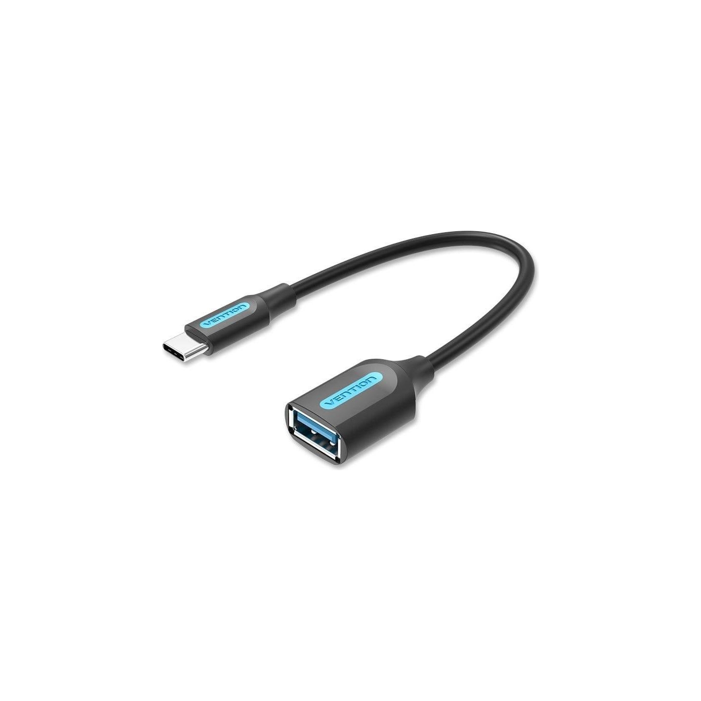 Vention CABLE USB3.1C MALE TO A FEMALE/0.15M BLACK CCVBB VENTION