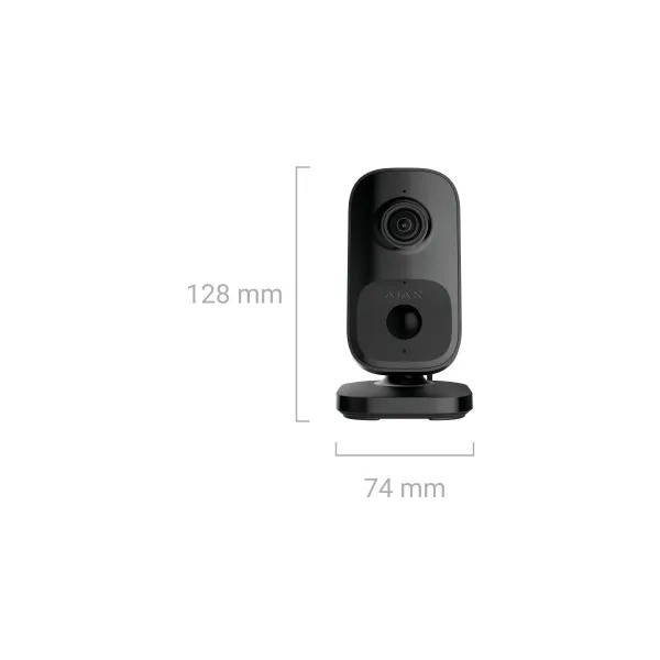 Ajax NET CAMERA INDOORCAM 4MP IR/WIFI CUBE BLACK 111567 AJAX