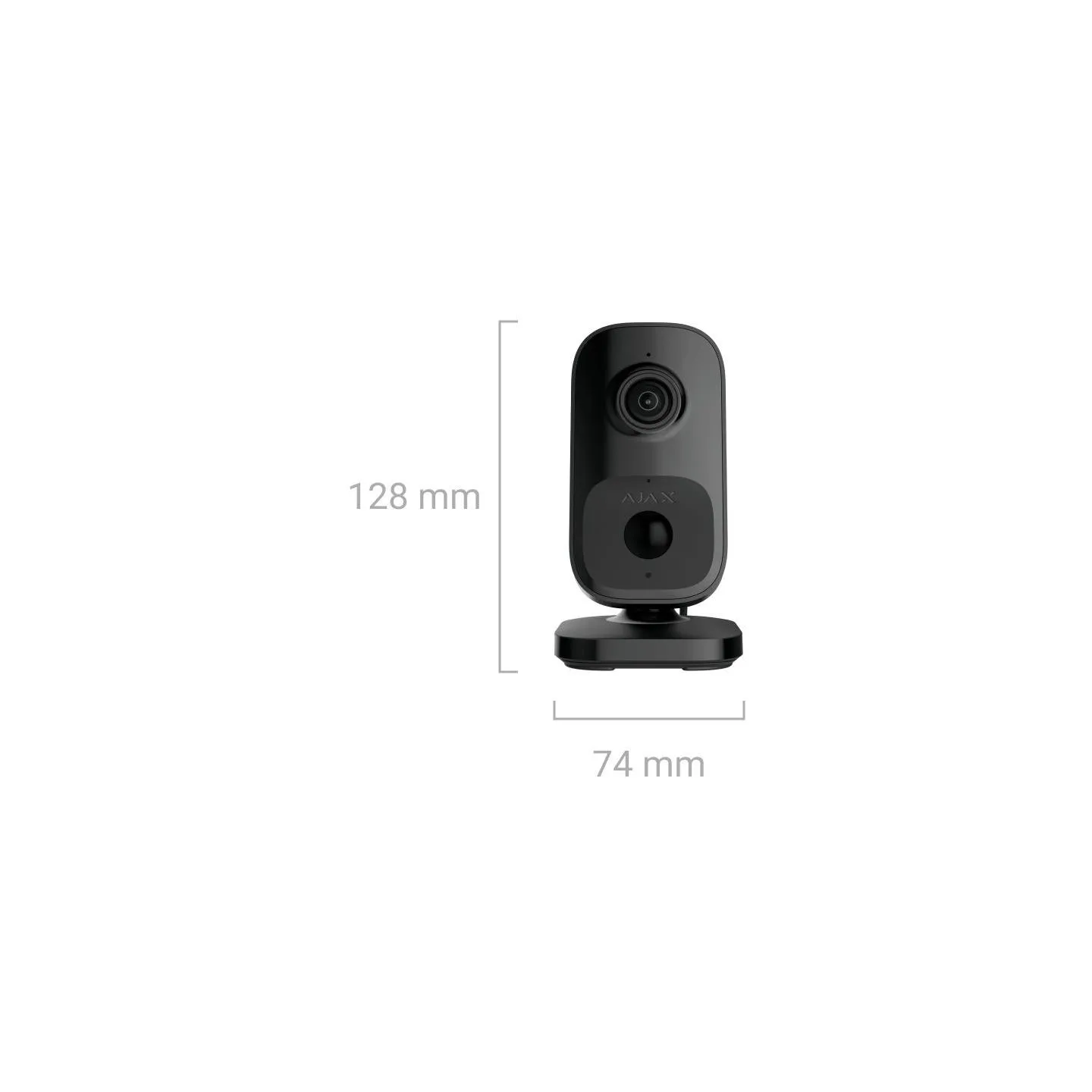 Ajax NET CAMERA INDOORCAM 4MP IR/WIFI CUBE BLACK 111567 AJAX