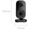 Ajax NET CAMERA INDOORCAM 4MP IR/WIFI CUBE BLACK 111567 AJAX