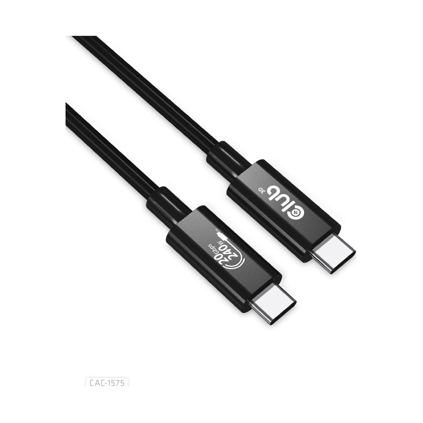 Club3D CABLE USB-C TO USB-C 2M/M/M CAC-1575 CLUB3D