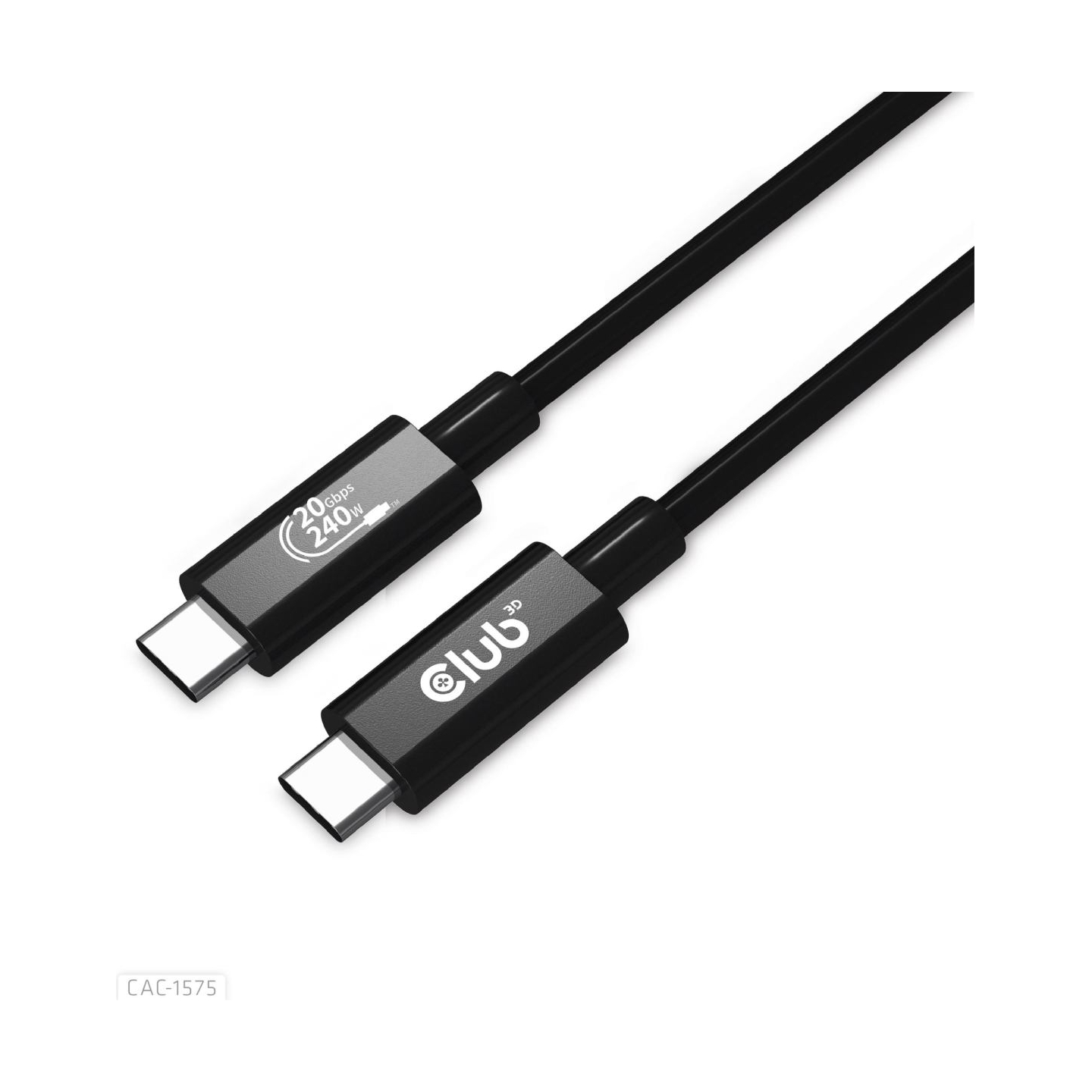 Club3D CABLE USB-C TO USB-C 2M/M/M CAC-1575 CLUB3D