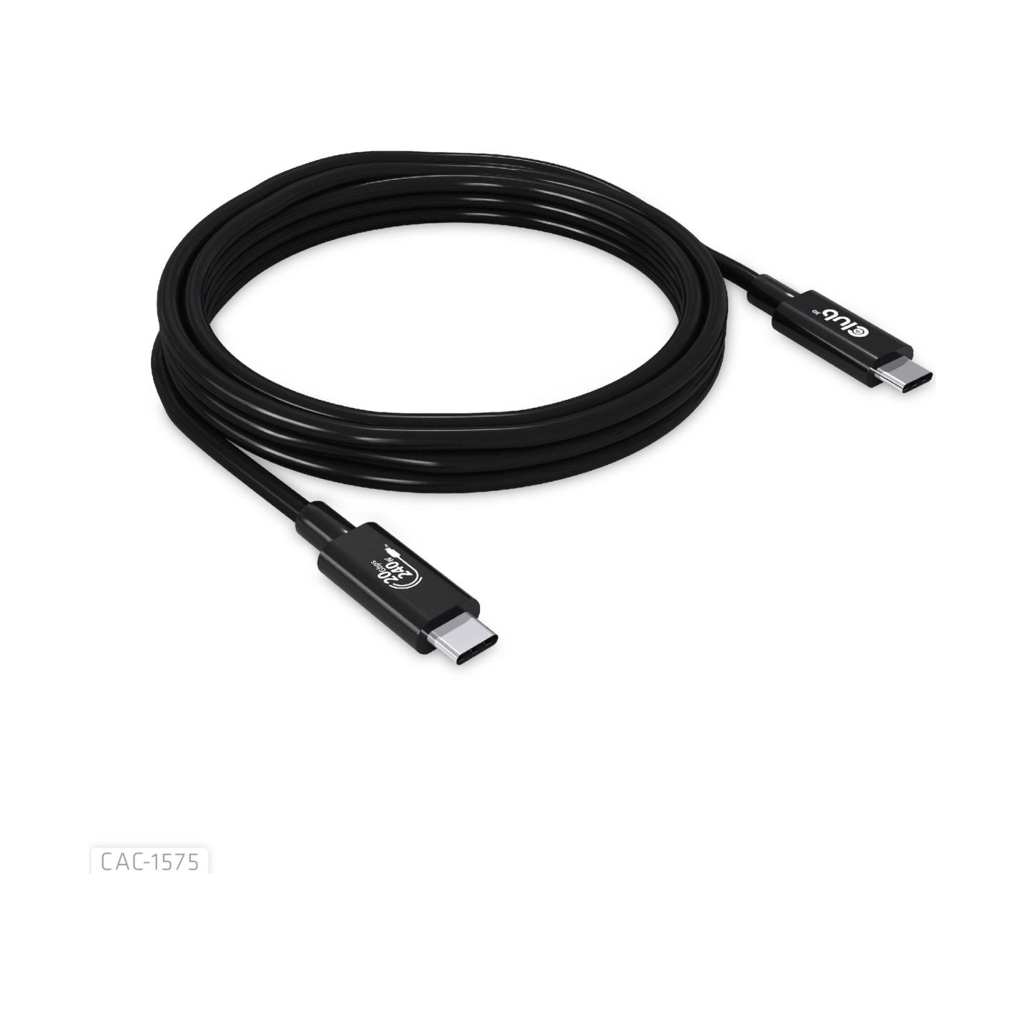 Club3D CABLE USB-C TO USB-C 2M/M/M CAC-1575 CLUB3D