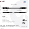 Club3D CABLE USB-C TO USB-C 2M/M/M CAC-1575 CLUB3D
