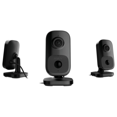 Ajax NET CAMERA INDOORCAM 4MP IR/WIFI CUBE BLACK 111567 AJAX