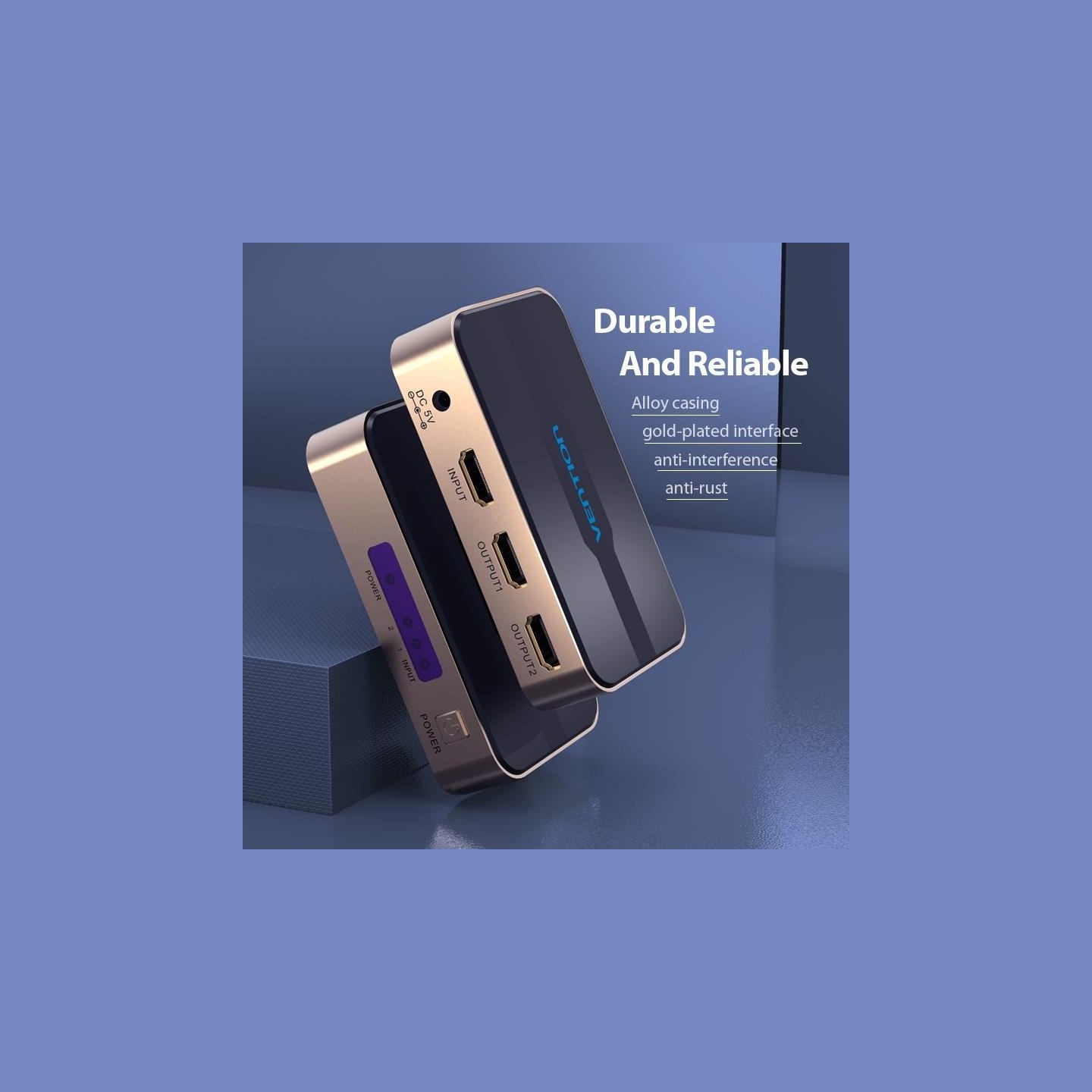 Vention VIDEO SPLITTER HDMI 2PORT 4K/ACBG0-EU VENTION