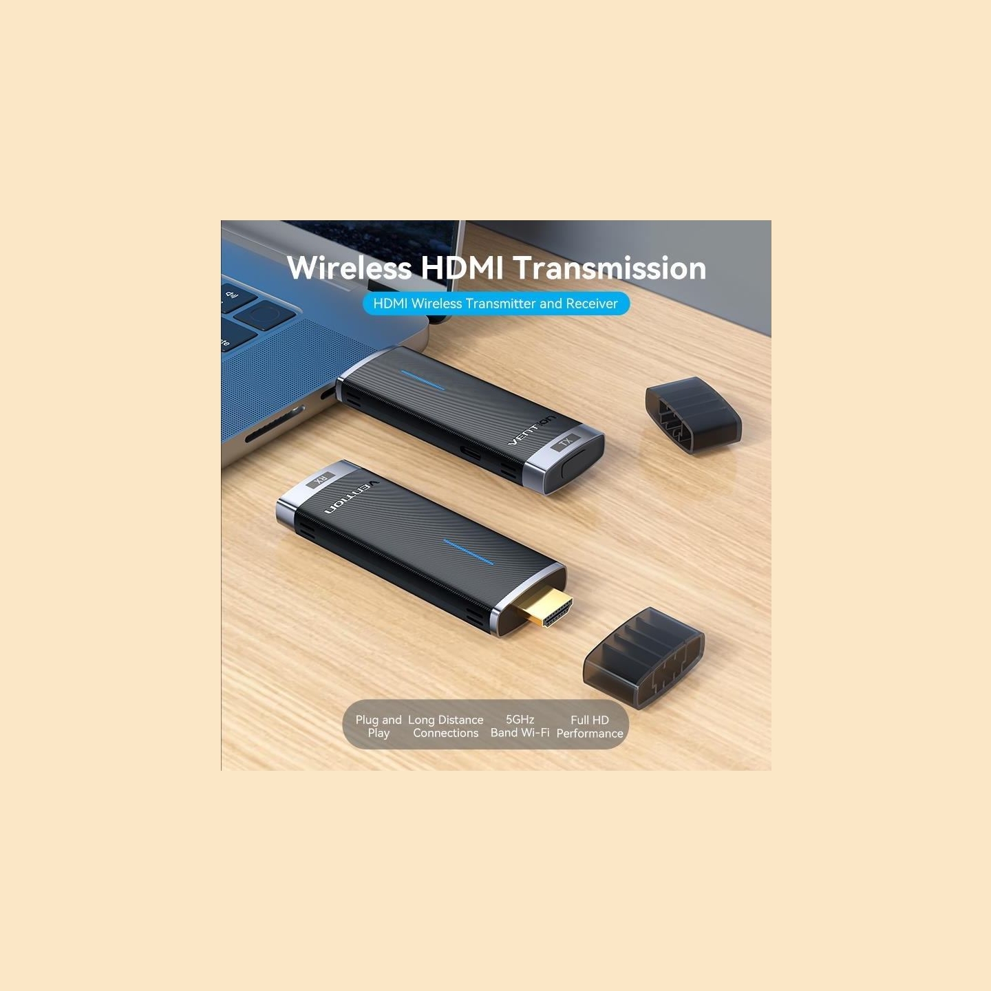 Vention I/O VIDEO TRANSMITTER HDMI/ADCL0 VENTION