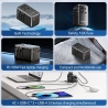 Vention POWER ADAPTER TRAVEL 4PORT/BLACK FJGB0 VENTION