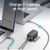 Vention POWER ADAPTER TRAVEL 4PORT/BLACK FJGB0 VENTION