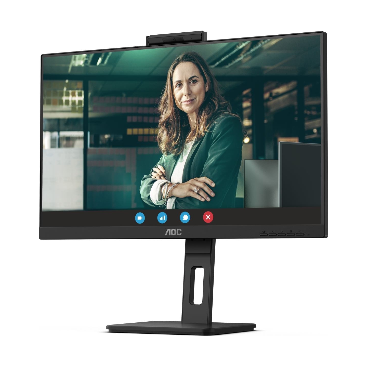 AOC 60.5cm (23.8") 24P3CW 16:09 HDMI+DP+USB-C IPS WebCam retail / 24P3CW