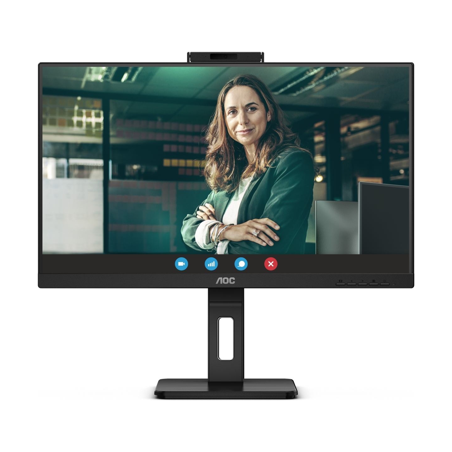 AOC 60.5cm (23.8") 24P3CW 16:09 HDMI+DP+USB-C IPS WebCam retail / 24P3CW