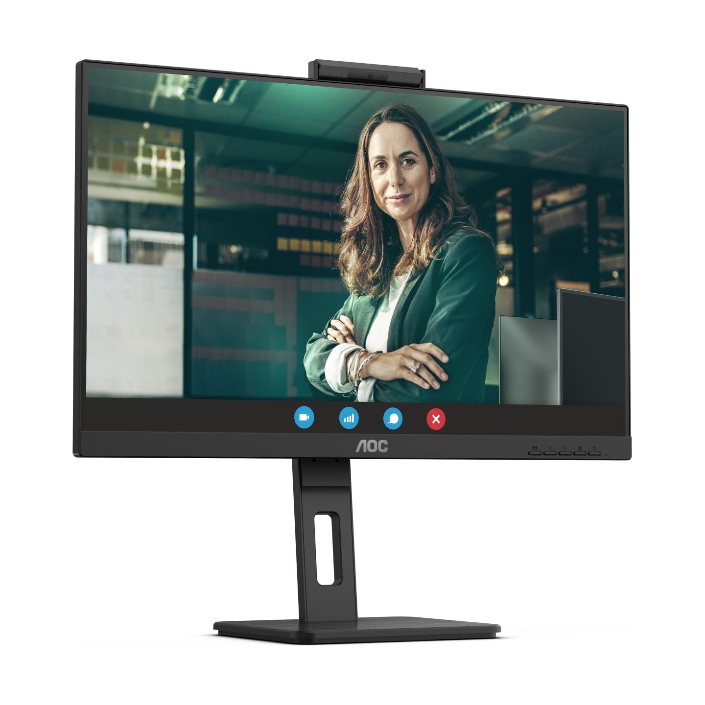 AOC 60.5cm (23.8") 24P3CW 16:09 HDMI+DP+USB-C IPS WebCam retail / 24P3CW