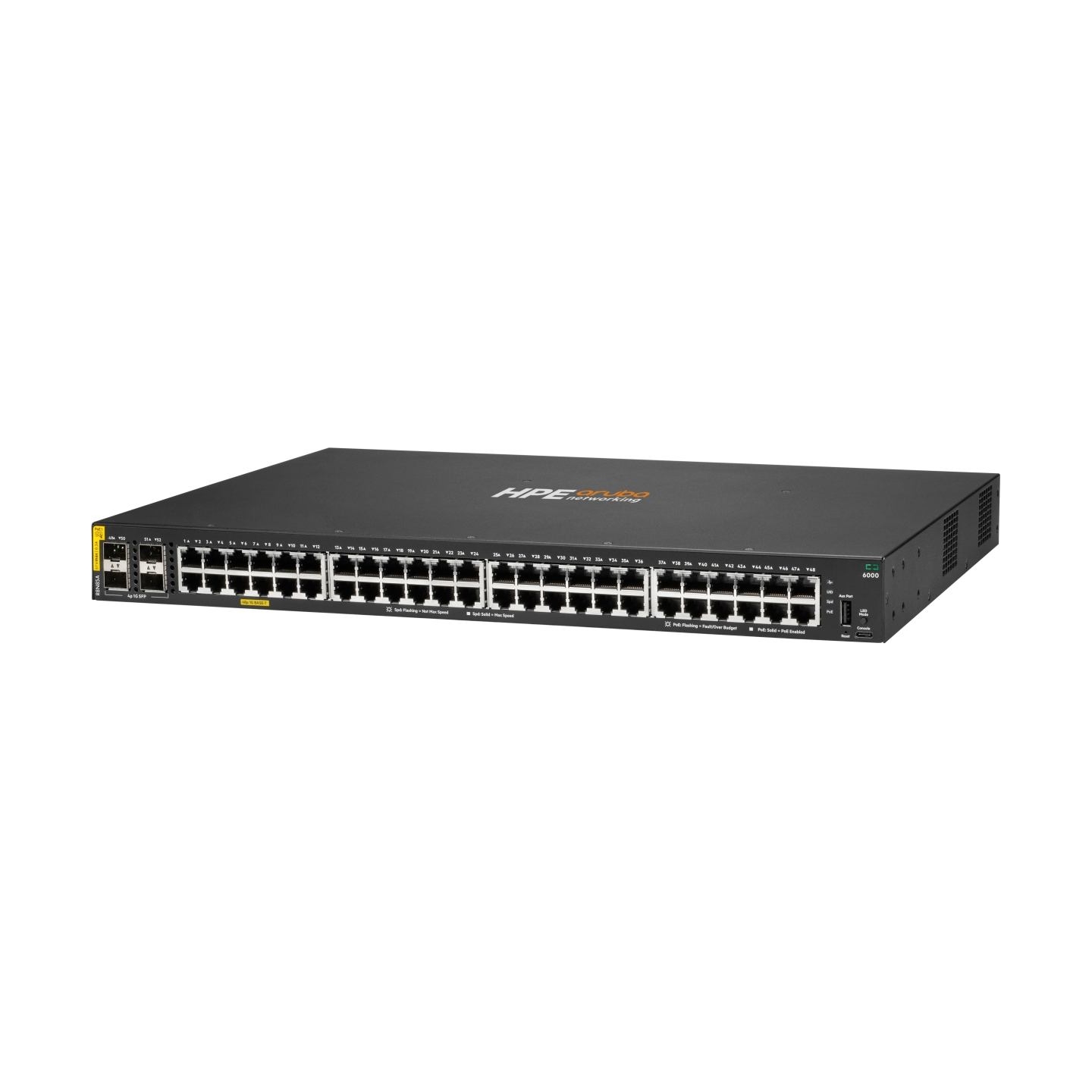 HPE Aruba 6000 48G CL4 4SFP Swch Europe - English localization / R8N85A#ABB