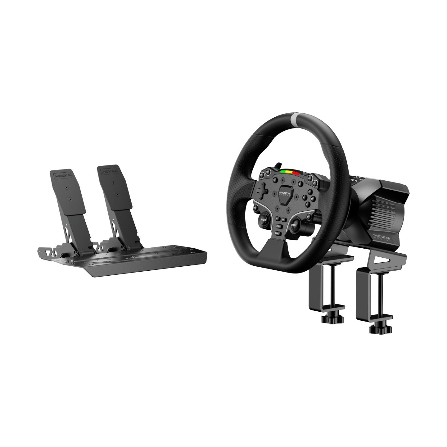 Moza Racing R3 Simulator PC (R3 DD Wheelbase, ES Lite Steering Wheel, SR-P Lite Pedals) / RS074
