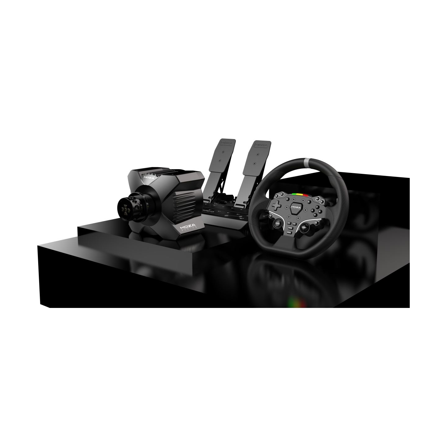 Moza Racing R3 Simulator PC (R3 DD Wheelbase, ES Lite Steering Wheel, SR-P Lite Pedals) / RS074