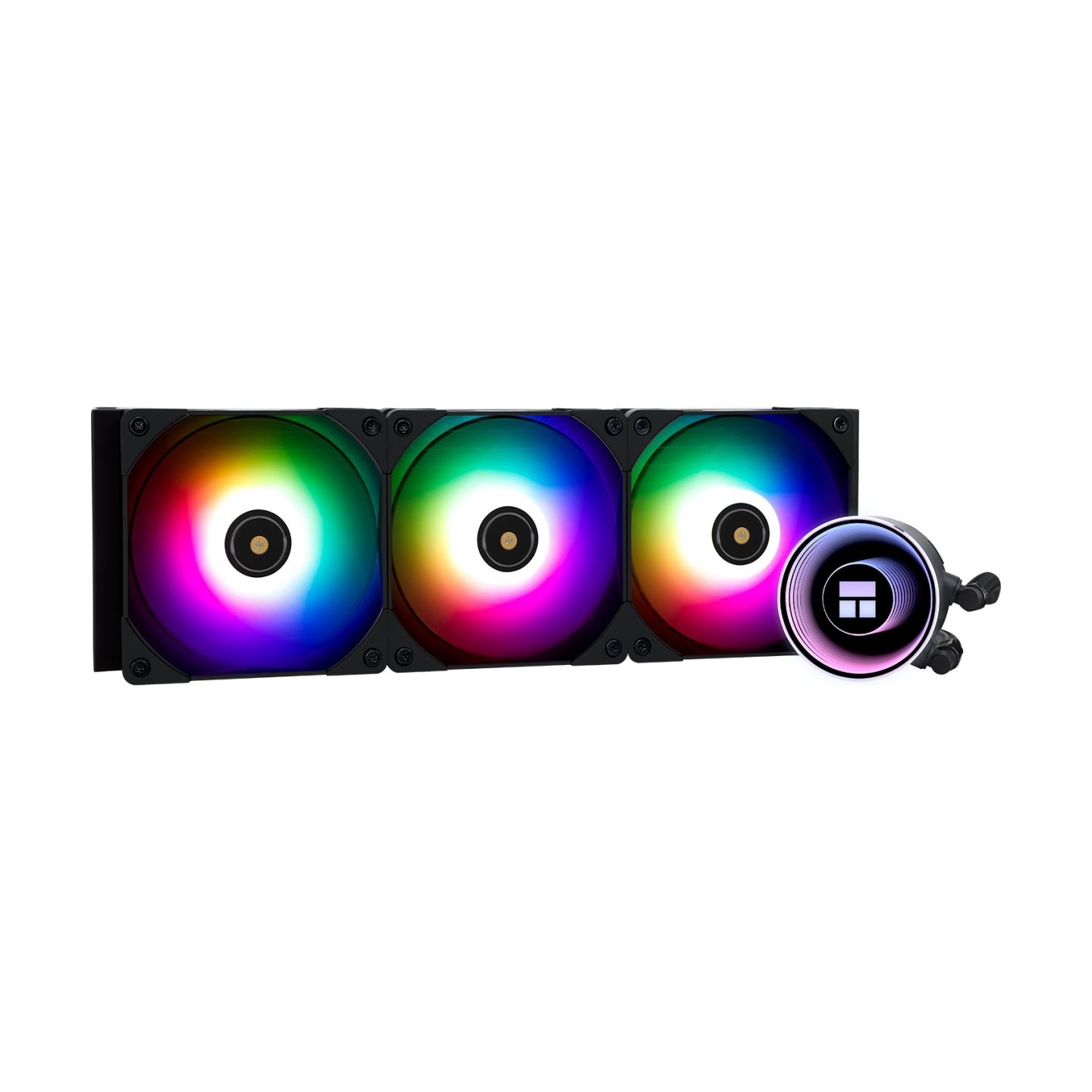 Thermalright Frozen Notte 360 ARGB V2 Black (360mm) (Juodas) AIO Processor Cooler / FN360-B-V2