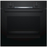 Bosch Oven HBA530BB0S, Width 60cm, Energy class A, EcoClean, Black / HBA530BB0S