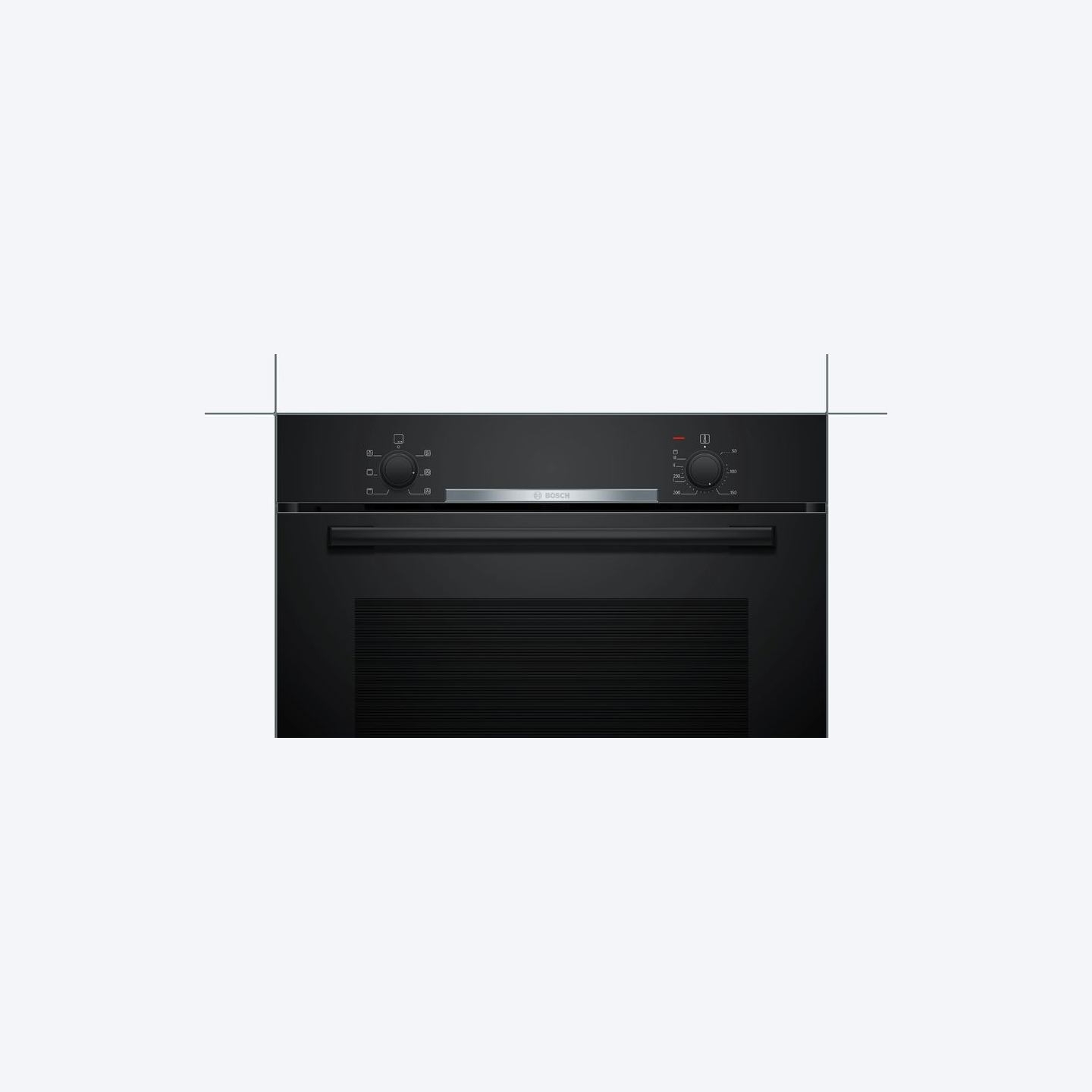 Bosch Oven HBA530BB0S, Width 60cm, Energy class A, EcoClean, Black / HBA530BB0S