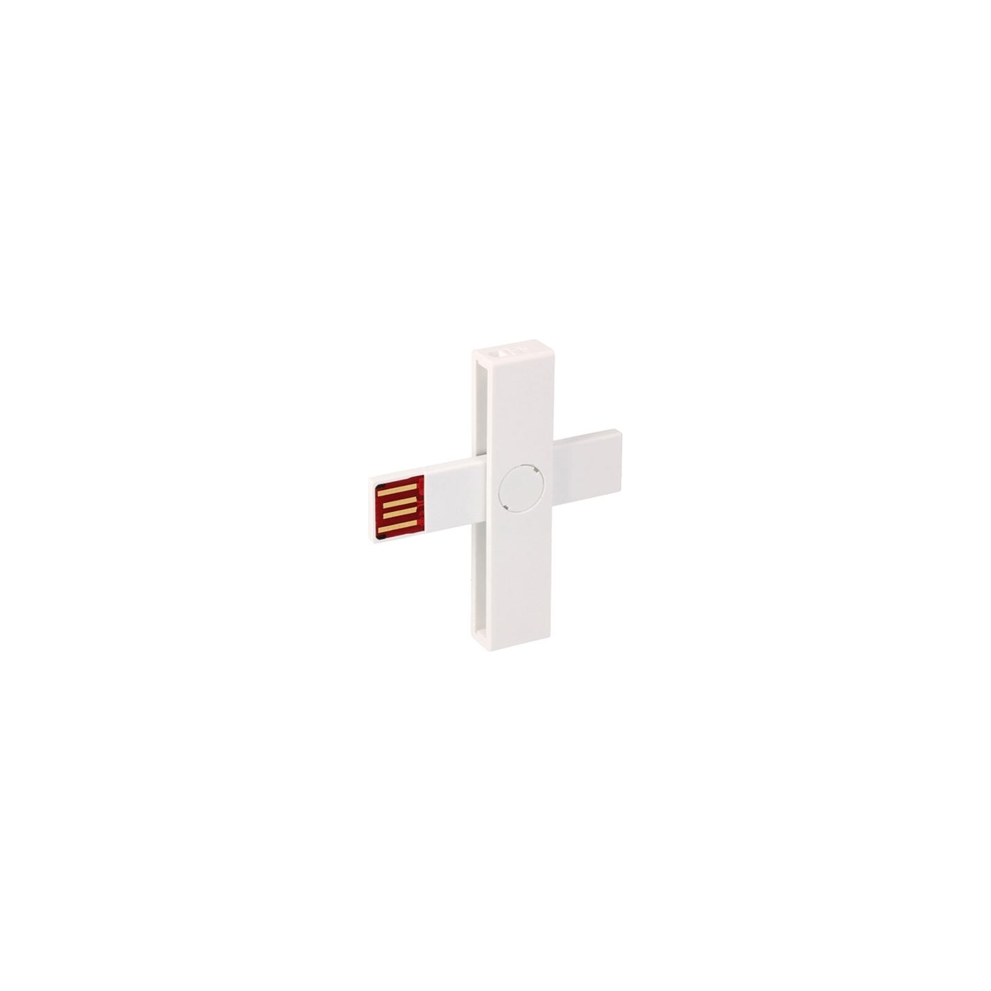Pluss-Id +ID Smart Card Reader white, BLISTER / 4748001003731