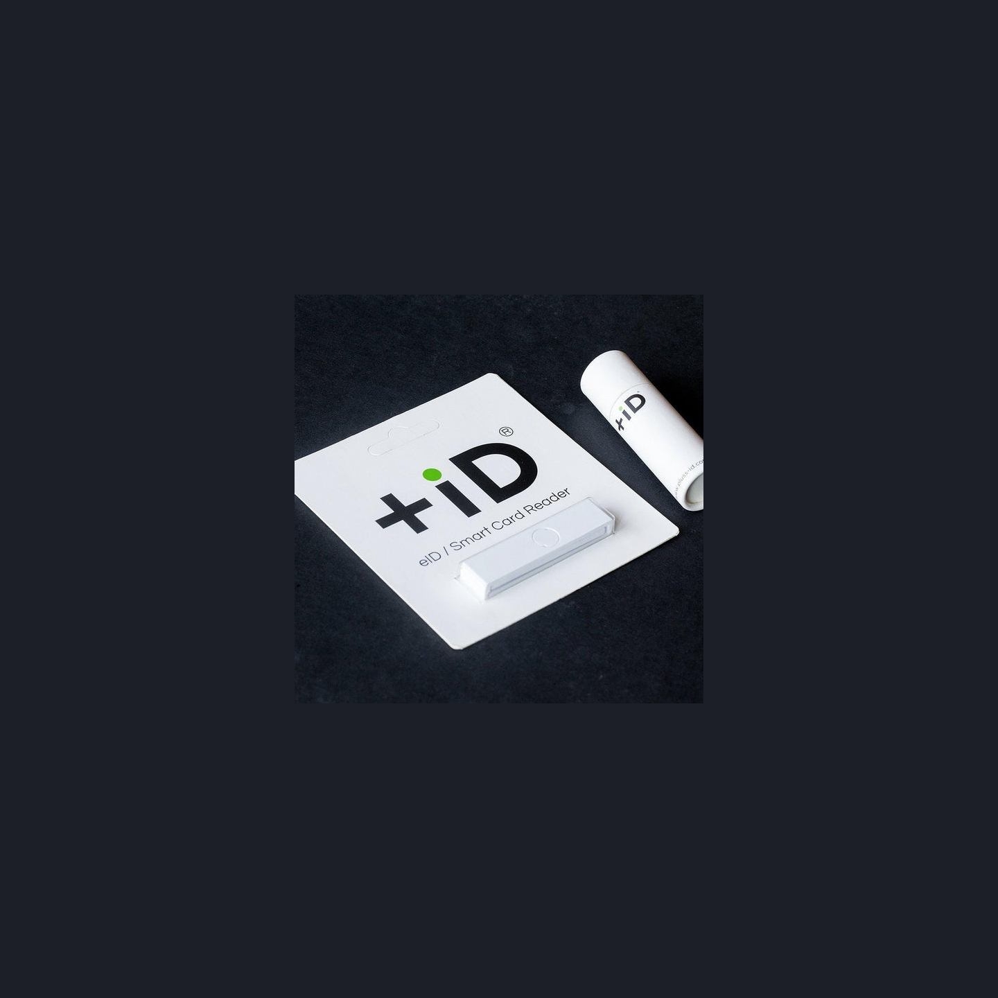 Pluss-Id +ID Smart Card Reader white, BLISTER / 4748001003731