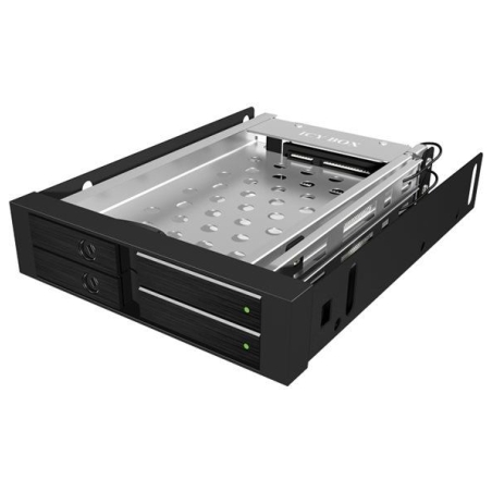 Raidsonic ICY BOX IB-2227StS Mobile Rack for 2x2.2