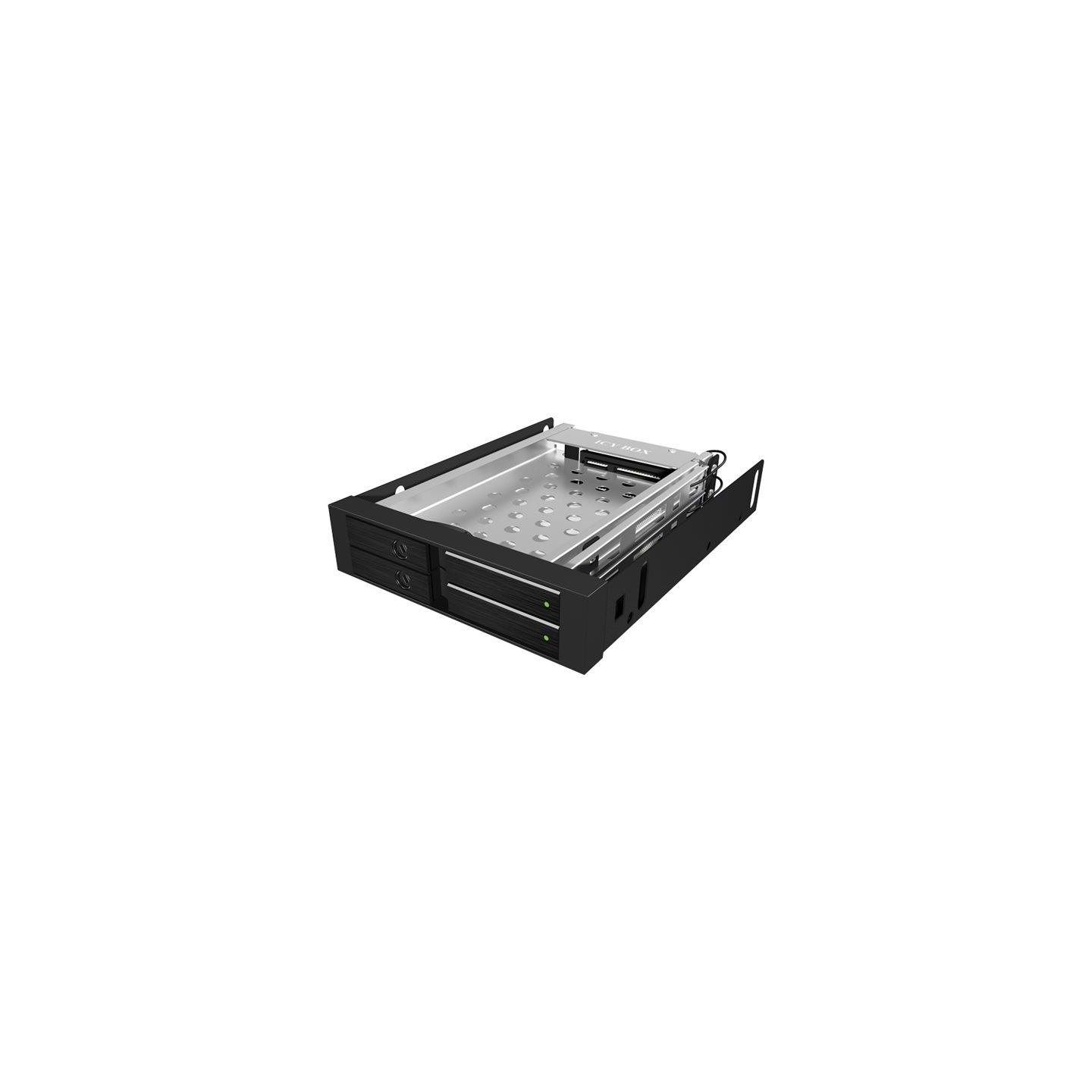 Raidsonic ICY BOX IB-2227StS Mobile Rack for 2x2.2