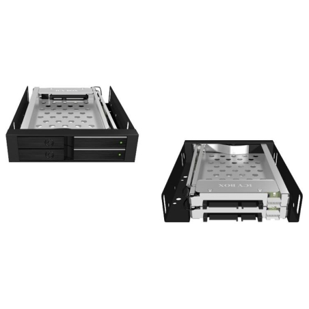 Raidsonic ICY BOX IB-2227StS Mobile Rack for 2x2.2