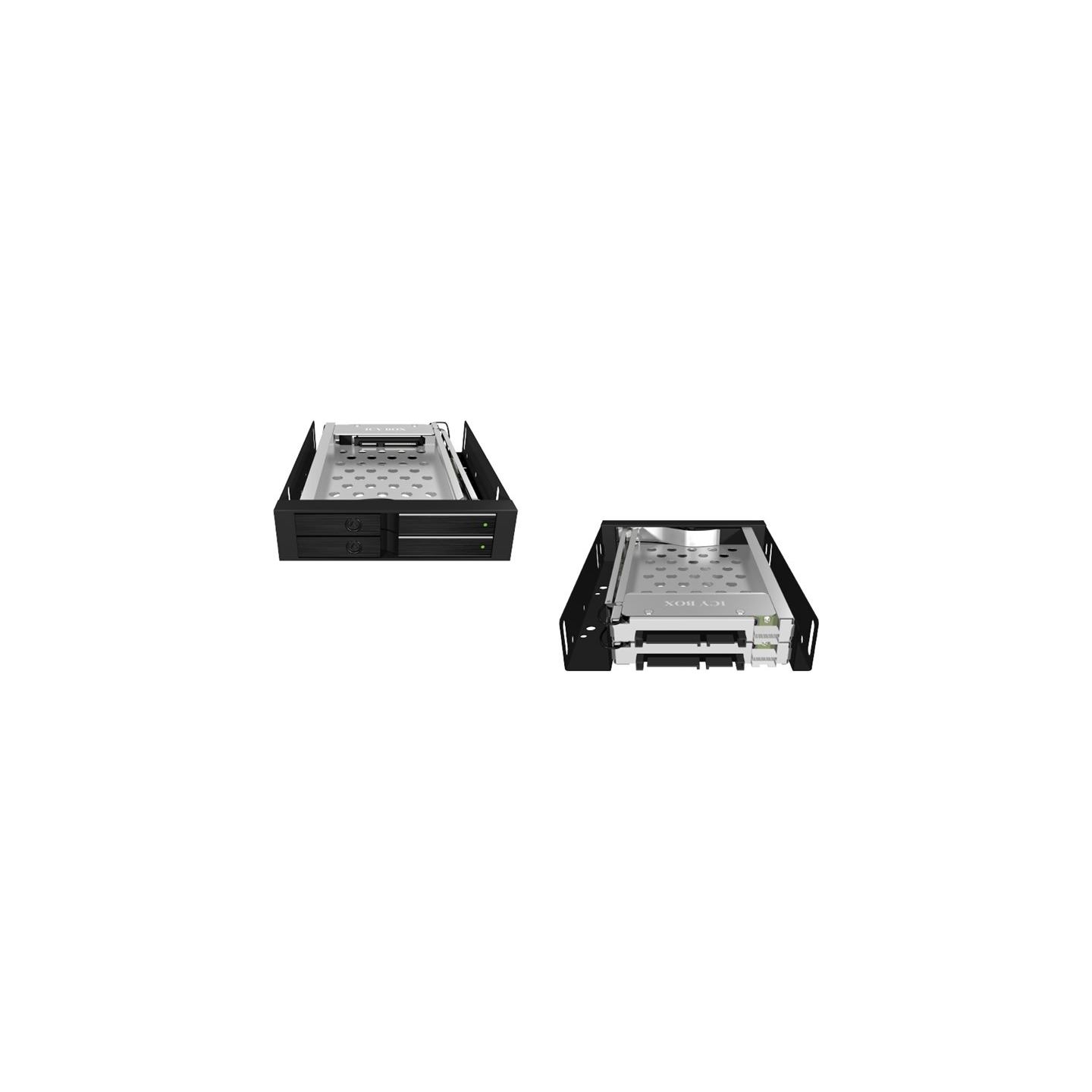 Raidsonic ICY BOX IB-2227StS Mobile Rack for 2x2.2