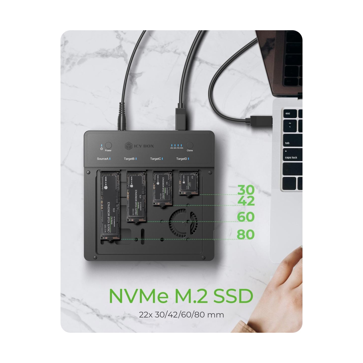 Raidsonic ICY BOX IB-4013MCL-C4 4x Clone