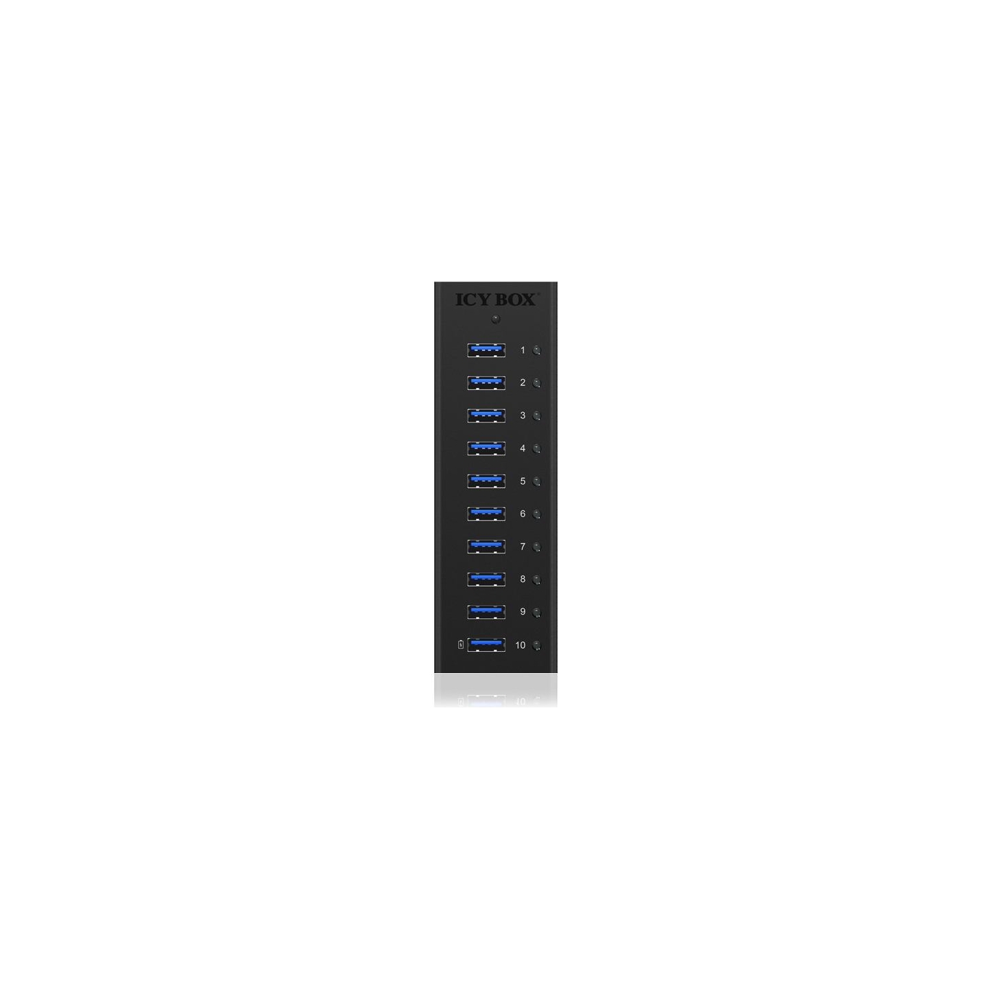 Raidsonic ICY BOX IB-AC6110 10x Port USB 3.0 Hub