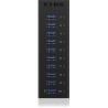Raidsonic ICY BOX IB-AC6110 10x Port USB 3.0 Hub